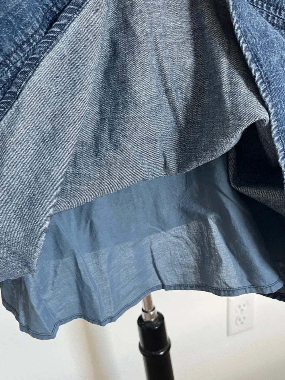 Free People Denim Halter Swing Dress - Picture 13 of 16